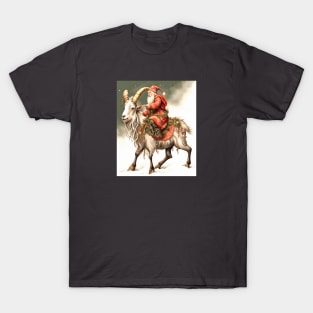 Scandanivian Mythology Julbocken Yule Goat And Tomte T-Shirt